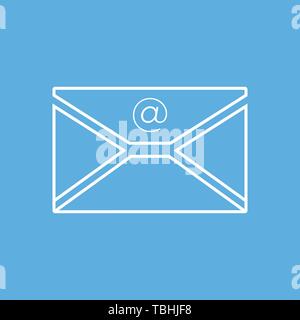 Envelop sign icon - vector Stock Vector