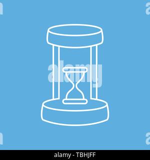 Hourglass Sign Icon - Vector Stock Vector