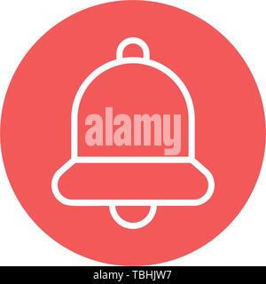 Bell sign - Alert bell icon - vector Stock Vector