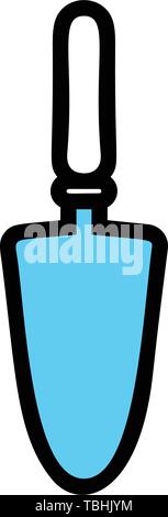 Trowel sign icon - vector Stock Vector
