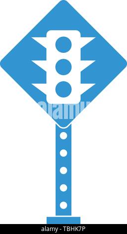 Traffic light sign icon - vector Stock Vector