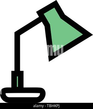 Table lamp icon - vector Stock Vector