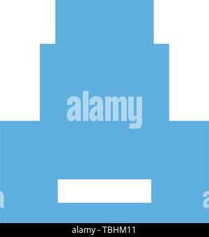 Printer icon vector - Fax sign Stock Vector