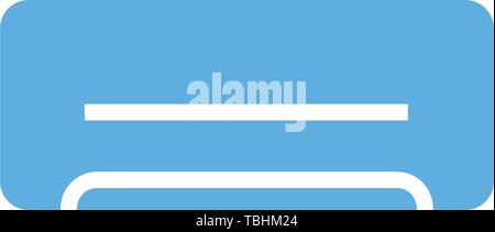 Air condition sign - Office air cooling icon Stock Vector