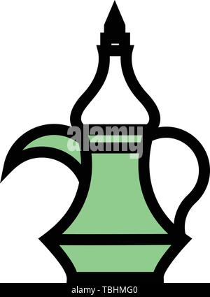Traditional Jug icon - vector Stock Vector