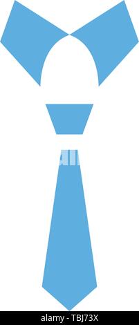 Tie icon - necktie sign vector Stock Vector