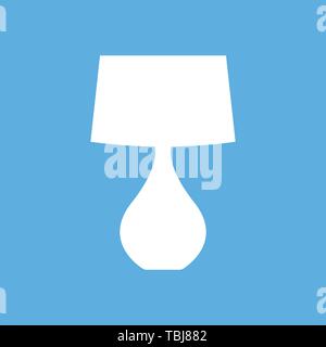 Bedroom lamp icon - vector Stock Vector