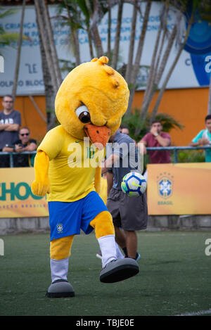 Canarinho Samba mostra belezas do Brasil