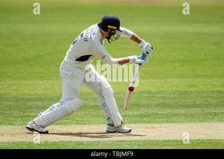 London, UK. 02th Jun, 2019.   during Specsavers County Championship match between Middlesex vs Sussex at The Lords Cricket Ground on Sunday, June 02, 2019 in  London England. (Editorial use only, license required for commercial use. No use in betting, games or a single club/league/player publications.) Credit: Taka G Wu/Alamy Live News