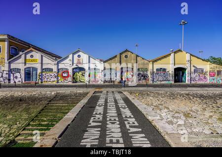 Boat In Front Of A House Boa Vista Cape Verde Stock Photo Alamy