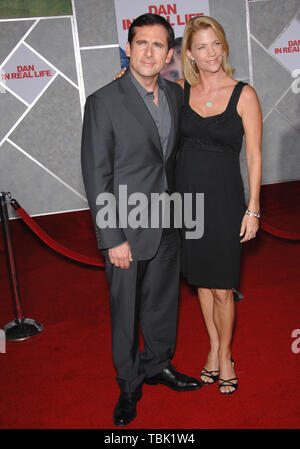 Steve Carell and wife Nancy. 5 October 2008 - Anaheim, California ...