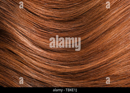 Healthy long female hair, closeup Stock Photo