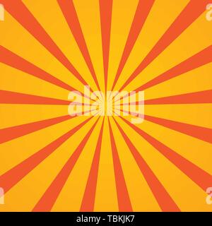 sunburst vector illustration Stock Vector