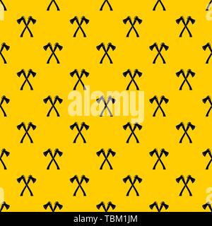 Two crossed axes pattern vector Stock Vector