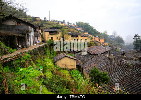 Lenggang Village, Lishui, Zhejiang Province Stock Photo