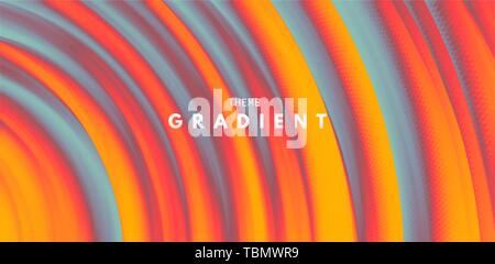 Abstract background with dynamic effect. Motion vector Illustration. Trendy gradients. Can be used for advertising, marketing, presentation. Stock Vector