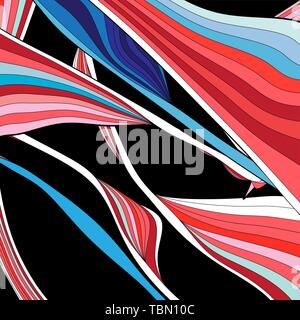 Abstract fantasy design color vector background Stock Vector