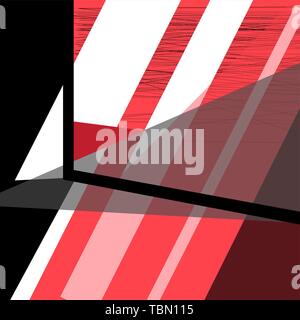 Abstract geometry design color vector background Stock Vector