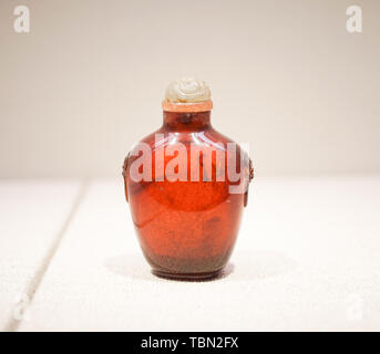 Ming and Qing snuff bottles Stock Photo