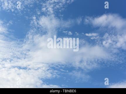 Blue Sky White Cloud Stock Photo
