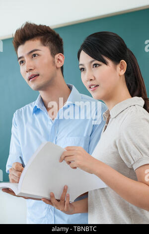 Classroom Learning for College Students Stock Photo