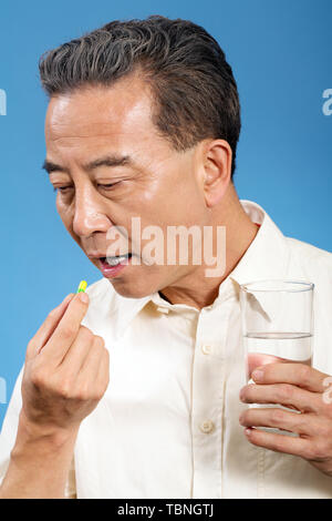 All kinds of ailments of the elderly. Stock Photo