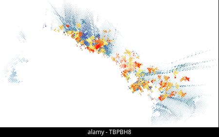 Colorful Abstract vector background Stock Vector