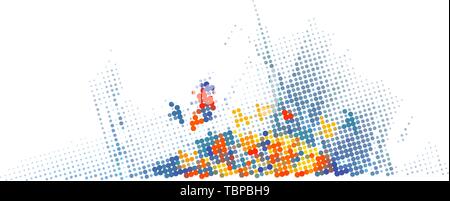 Colorful Abstract vector background Stock Vector