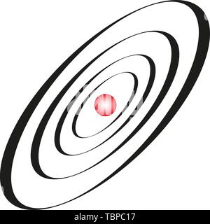 Abstract vector sign template illustration Stock Vector