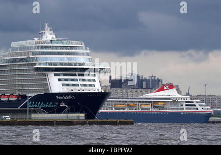 Cruise Ship Mein Schiff 2 Operated By Tui At Berth In