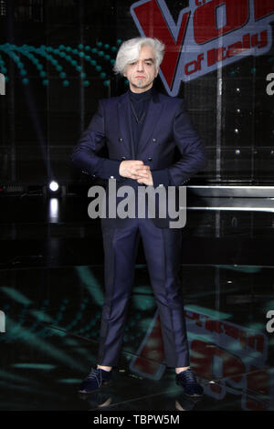 Milan, Italy. 03rd June, 2019. Milan, presentation of the final of the talent show 'The Voice of Italy 2019' broadcast on RaiDue. In the photo: Morgan Credit: Independent Photo Agency/Alamy Live News Stock Photo