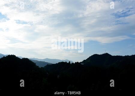 Blue Sky White Cloud Stock Photo