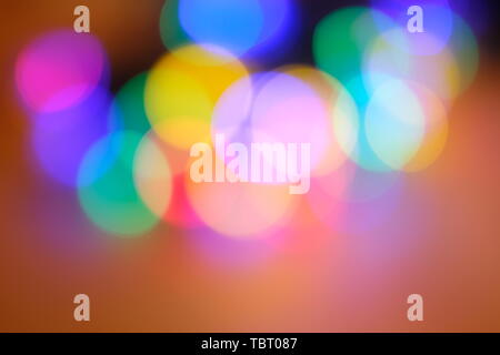 Color serial lights background desktop wallpaper soft light background APP open screen diagram Stock Photo