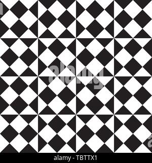 arabesque seamless diamond in square plaid like inception abstract cut art deco illustration on transparent background Stock Vector