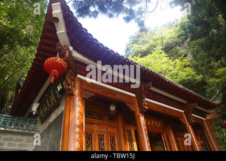 Jiangxi Lushan scenery picture, including Pokou scenic map, embroidery valley scenic map, flower path such as Qin Lake scenic map and so on Stock Photo