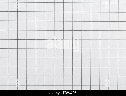 white paper in a cage for writing Stock Photo