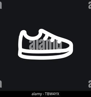 Sneakers icon vector sign symbol Stock Vector
