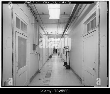 Main corridor, view south, first floor, 1900 building Susan B. Anthony ...