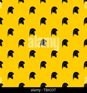 Roman helmet pattern vector Stock Vector