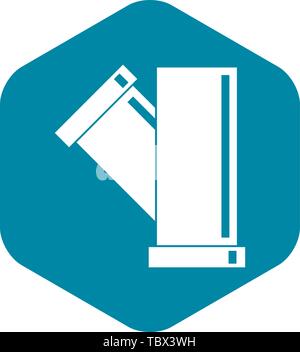 Tee fitting pipe icon, simple style Stock Vector Image & Art - Alamy