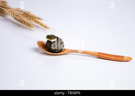 Pu'er tea green tangerine tea Tuo tea Stock Photo - Alamy