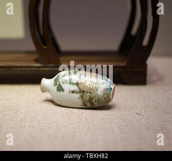 Ming and Qing snuff bottles Stock Photo