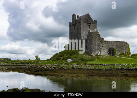 Ireland, Galway, May 2019: Dunguaire Castle, 16th-century tower house Stock Photo