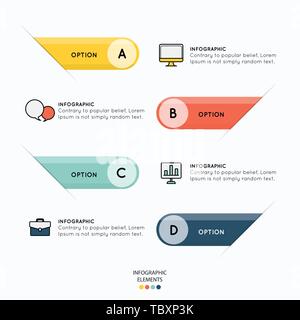 Infographic element and icons symbol on white background.vector Stock Vector
