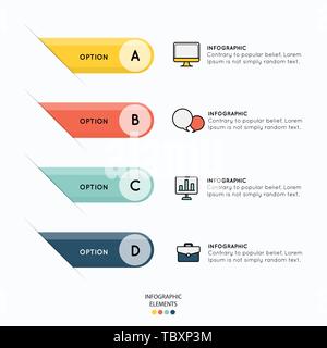 Infographic element and icons symbol on white background.illustratration Stock Vector
