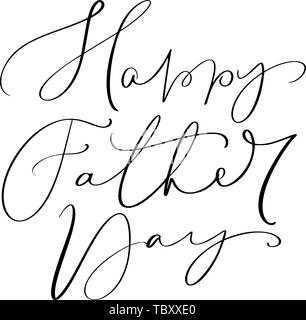 Cool dad. Cute hand drawn bauble lettering. Isolated on white ...