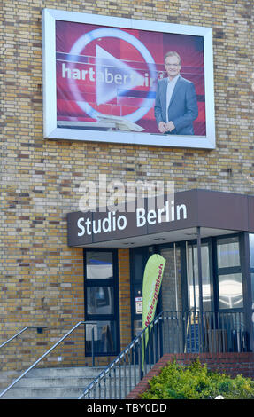 Studio Berlin, in the studio, eagle court, Treptow-Köpenick, Berlin, Germany, Am Studio, Adlershof, Deutschland Stock Photo