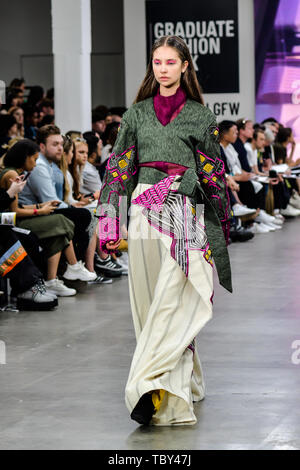 London, UK. 03rd June, 2019. Birmingham City University showcases at GFW19, on 3 June 2019, Old Truman Brewery, London, UK. Credit: Picture Capital/Alamy Live News Stock Photo