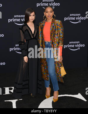 Los Angeles, USA. 04th June, 2019. Sofia Carson, Alexandra Shipp 038 arrives at the Premiere Of Amazon Prime Video's Chasing Happiness at Regency Bruin Theatre on June 03, 2019 in Los Angeles, California. Credit: Tsuni/USA/Alamy Live News Stock Photo