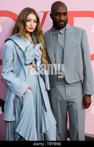 Gigi Hadid attending the CFDA Fashion Awards 2018 at the Brooklyn Museum on  June 4, 2018 in New York City Stock Photo - Alamy